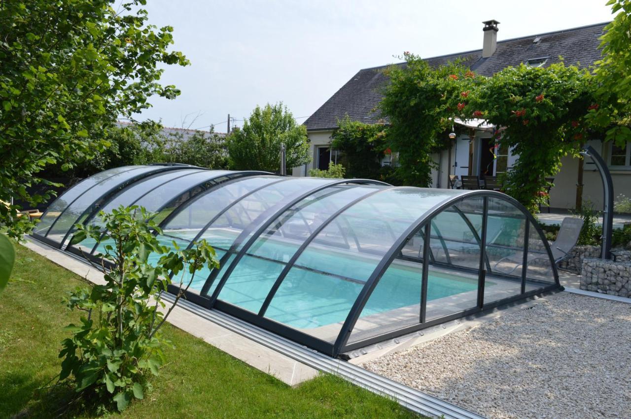 Monteaux Au Coeur Du Bien-Etre, Chalet Avec Piscine Chauffee Et Couverte, Spa, Sauna, Massages מראה חיצוני תמונה